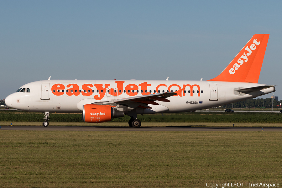 easyJet Airbus A319-111 (G-EZEN) | Photo 605864