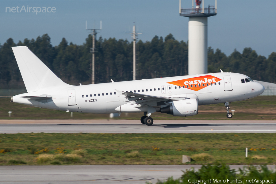 easyJet Airbus A319-111 (G-EZEN) | Photo 301677