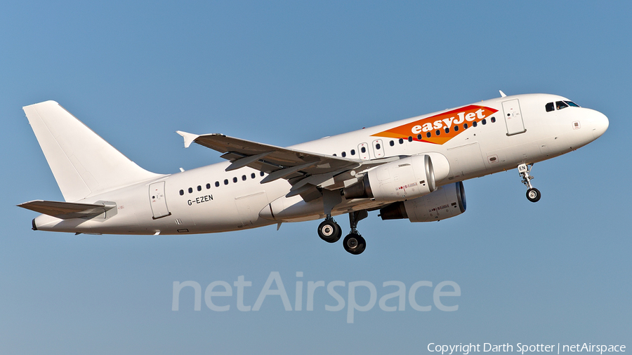easyJet Airbus A319-111 (G-EZEN) | Photo 265594