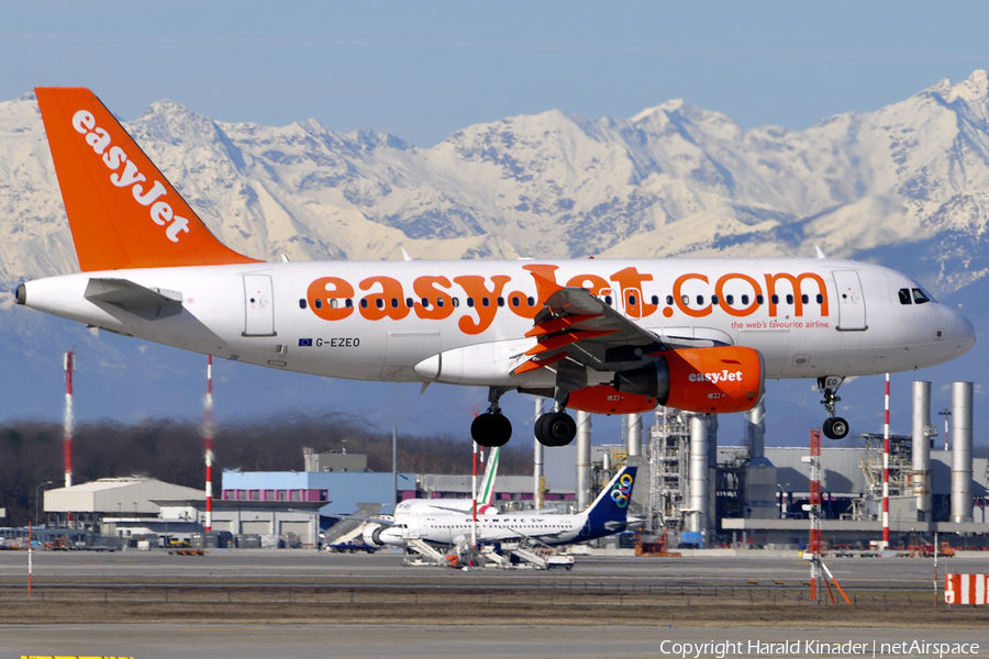 easyJet Airbus A319-111 (G-EZEO) | Photo 308682