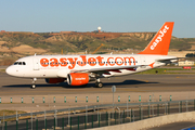 easyJet Airbus A319-111 (G-EZEP) at  Madrid - Barajas, Spain