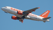 easyJet Airbus A319-111 (G-EZEV) at  Rome - Fiumicino (Leonardo DaVinci), Italy