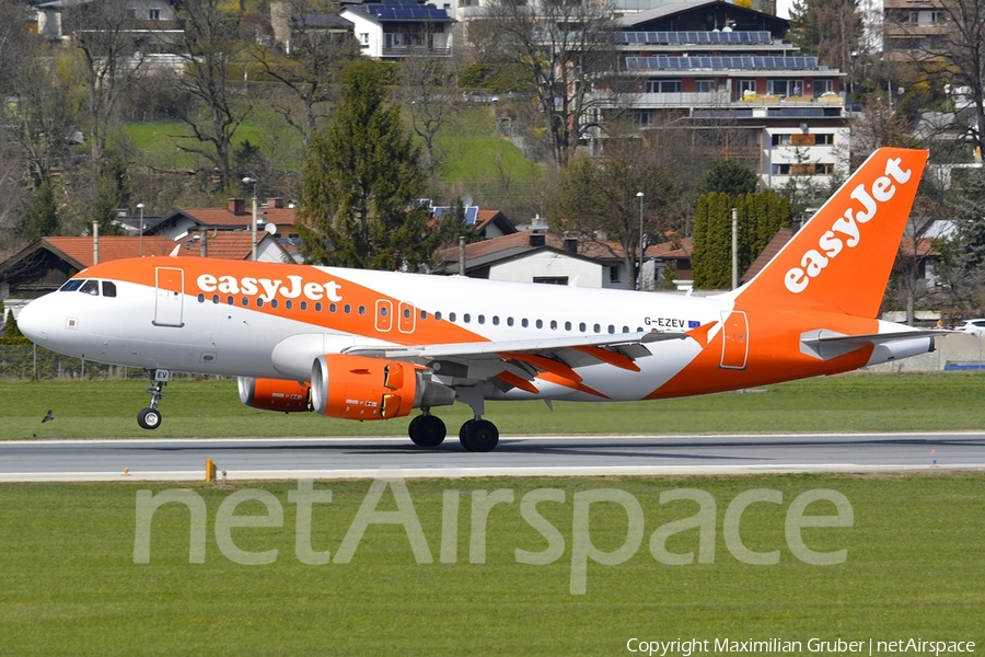 easyJet Airbus A319-111 (G-EZEV) | Photo 109252