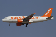 easyJet Airbus A319-111 (G-EZEV) at  Madrid - Barajas, Spain