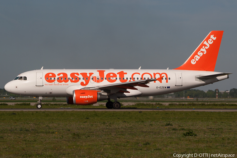 easyJet Airbus A319-111 (G-EZEW) | Photo 199621