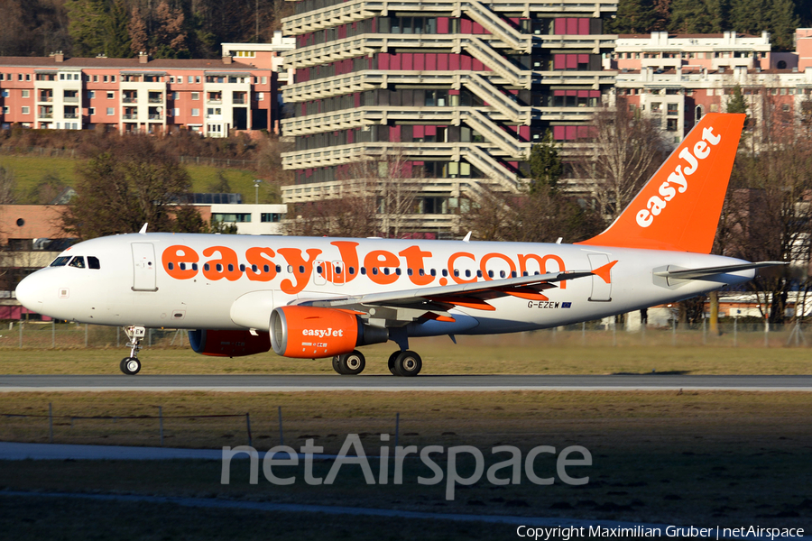 easyJet Airbus A319-111 (G-EZEW) | Photo 167393