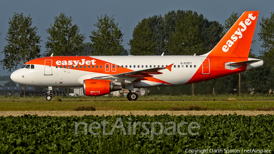 easyJet Airbus A319-111 (G-EZEY) | Photo 374639