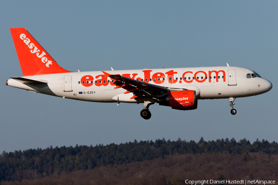 easyJet Airbus A319-111 (G-EZEY) | Photo 421031