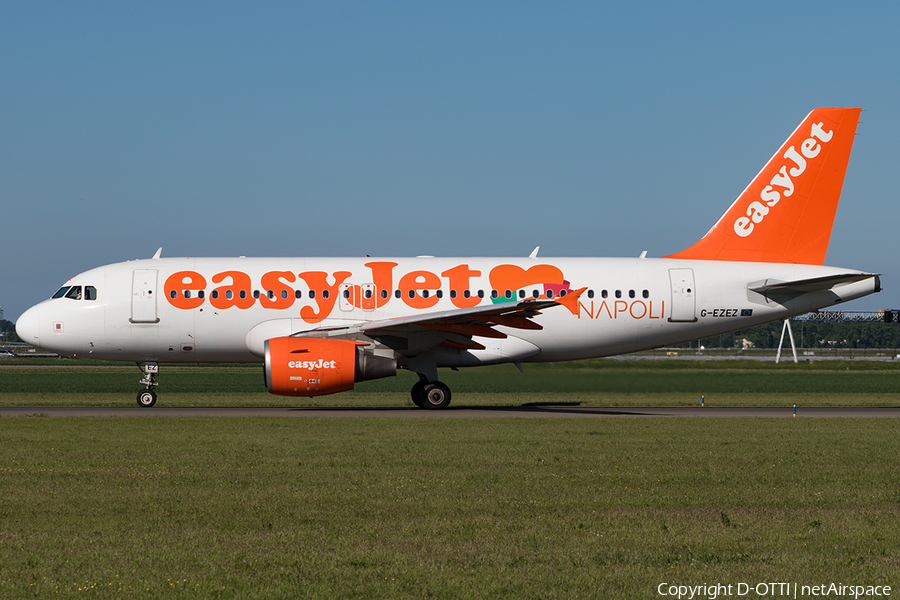 easyJet Airbus A319-111 (G-EZEZ) | Photo 165969