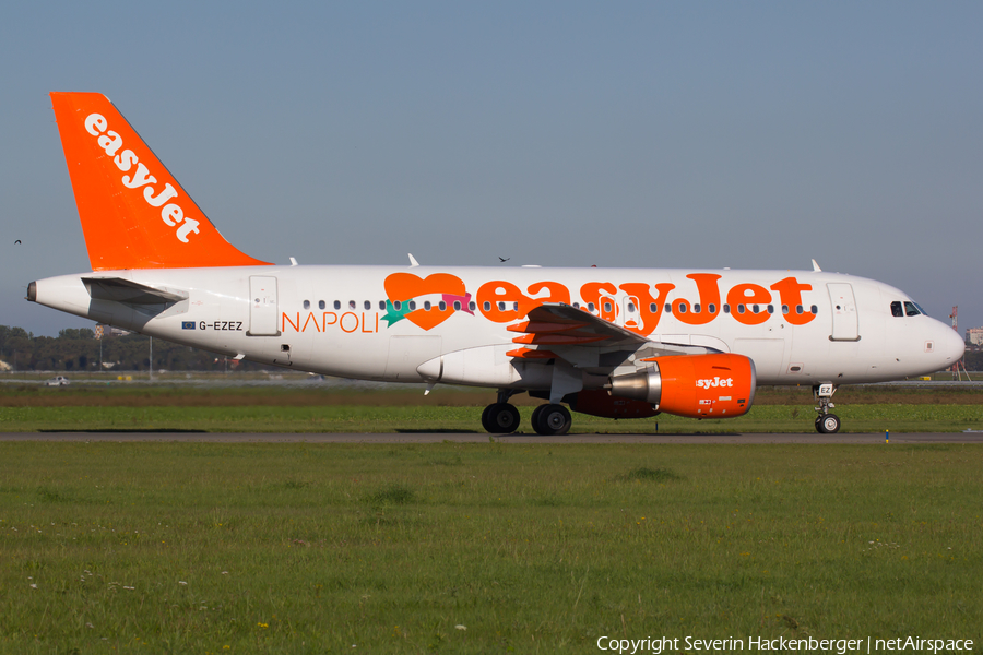 easyJet Airbus A319-111 (G-EZEZ) | Photo 190201