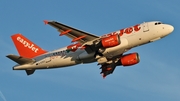 easyJet Airbus A319-111 (G-EZEZ) at  Dusseldorf - International, Germany