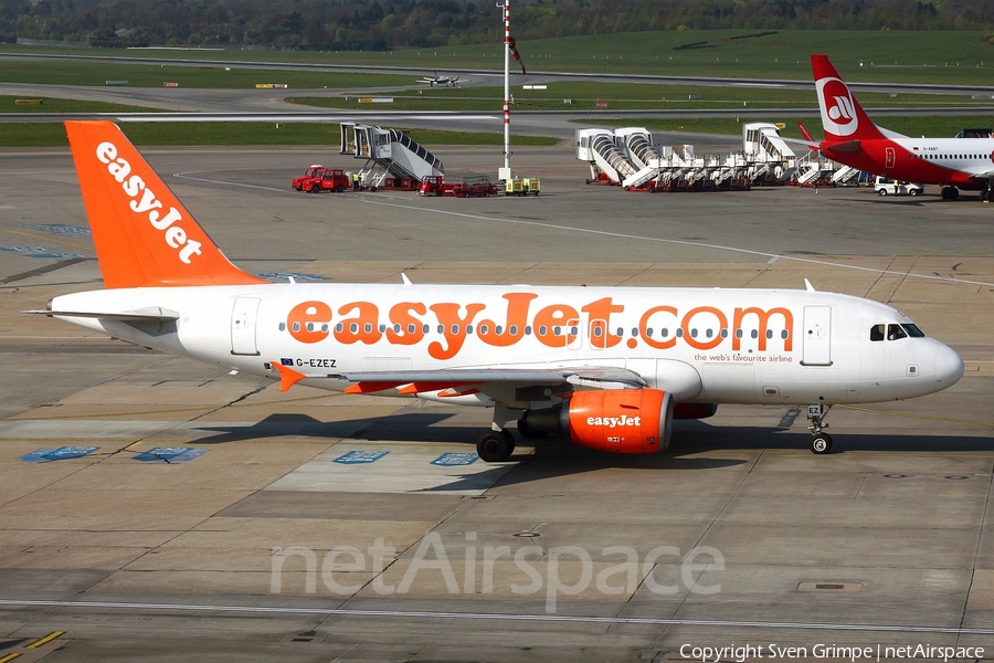 easyJet Airbus A319-111 (G-EZEZ) | Photo 21257
