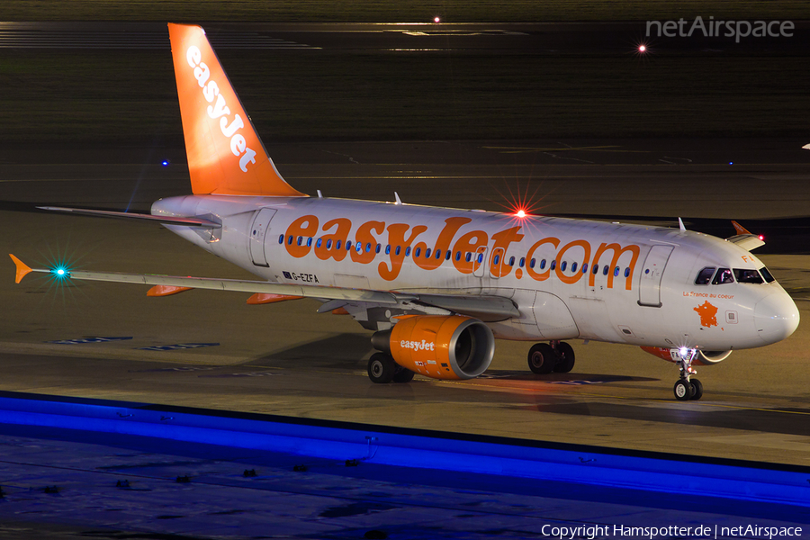 easyJet Airbus A319-111 (G-EZFA) | Photo 34731