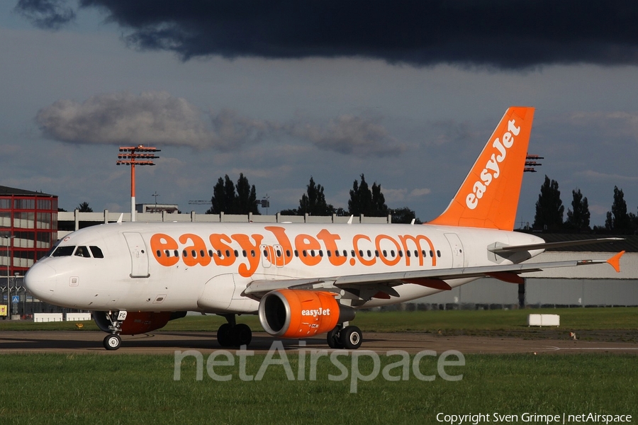 easyJet Airbus A319-111 (G-EZFC) | Photo 129729
