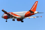 easyJet Airbus A319-111 (G-EZFF) at  Barcelona - El Prat, Spain