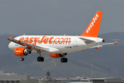 easyJet Airbus A319-111 (G-EZFF) at  Barcelona - El Prat, Spain