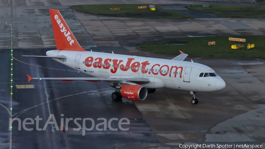 easyJet Airbus A319-111 (G-EZFF) | Photo 173304