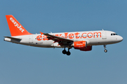 easyJet Airbus A319-111 (G-EZFF) at  Toulouse - Blagnac, France