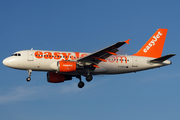 easyJet Airbus A319-111 (G-EZFG) at  Copenhagen - Kastrup, Denmark