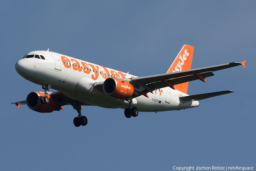 easyJet Airbus A319-111 (G-EZFI) | Photo 77361