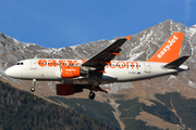 easyJet Airbus A319-111 (G-EZFJ) at  Innsbruck - Kranebitten, Austria