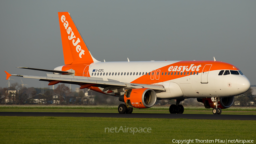 easyJet Airbus A319-111 (G-EZFL) | Photo 195824