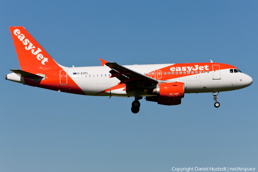 easyJet Airbus A319-111 (G-EZFL) | Photo 478413