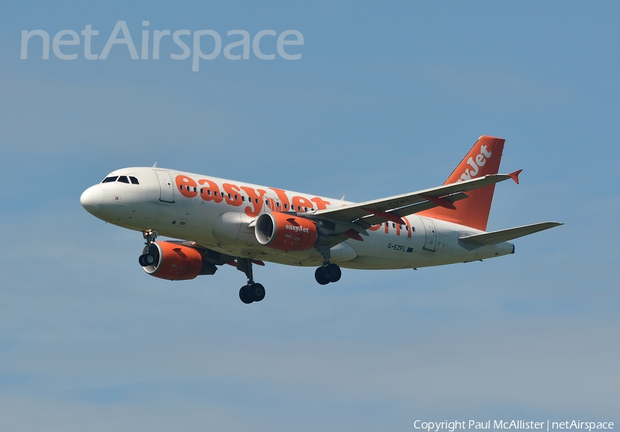 easyJet Airbus A319-111 (G-EZFL) | Photo 117073