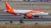 easyJet Airbus A319-111 (G-EZFM) at  Madrid - Barajas, Spain