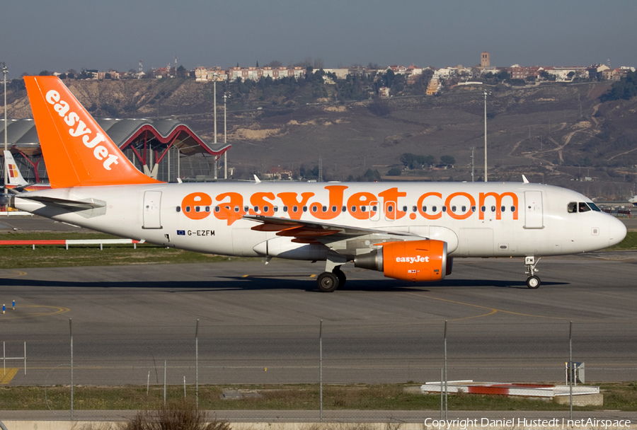 easyJet Airbus A319-111 (G-EZFM) | Photo 544424