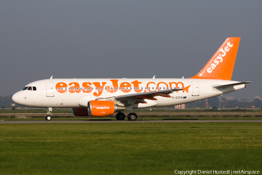 easyJet Airbus A319-111 (G-EZFN) | Photo 546860