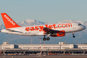 easyJet Airbus A319-111 (G-EZFN) at  Milan - Malpensa, Italy