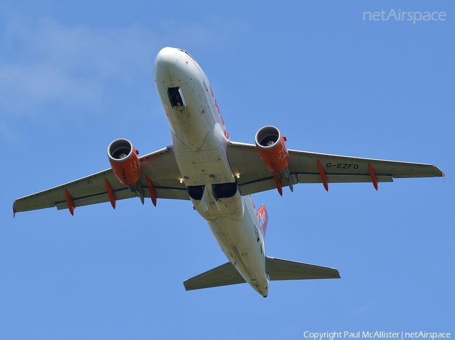 easyJet Airbus A319-111 (G-EZFO) | Photo 53778