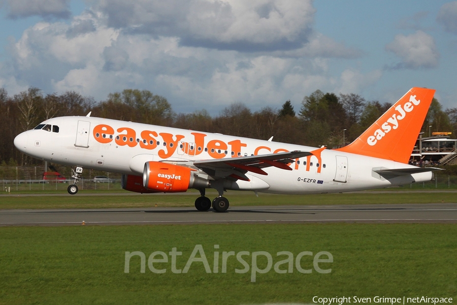 easyJet Airbus A319-111 (G-EZFR) | Photo 105783