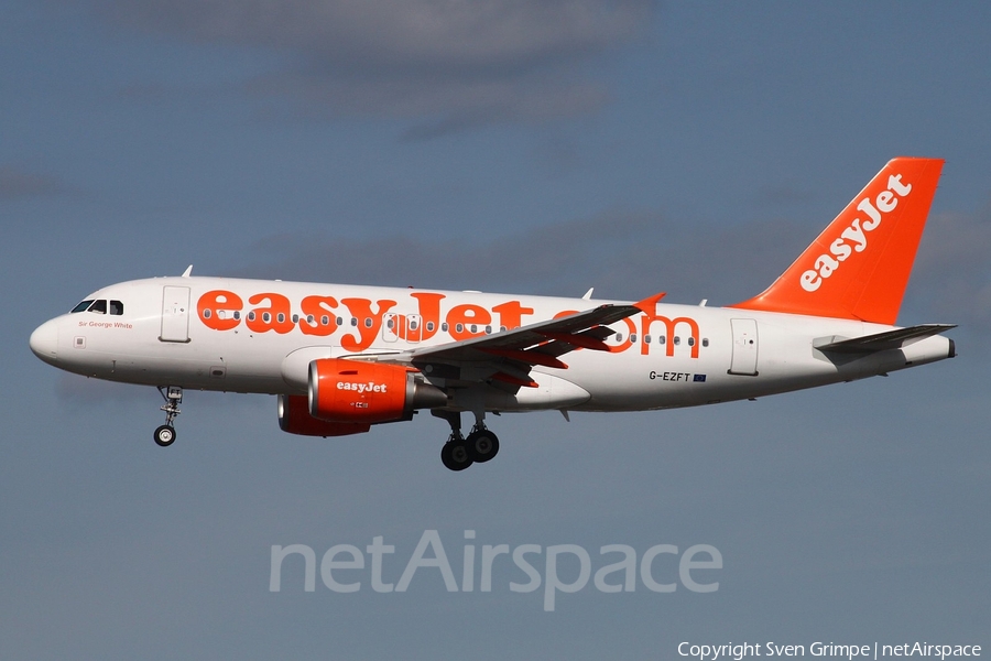 easyJet Airbus A319-111 (G-EZFT) | Photo 26988