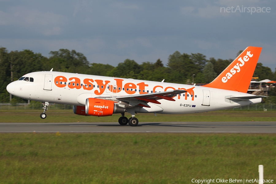 easyJet Airbus A319-111 (G-EZFU) | Photo 47870