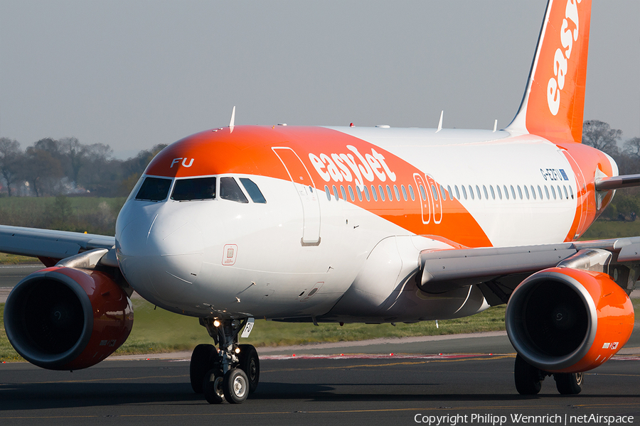 easyJet Airbus A319-111 (G-EZFU) | Photo 155243