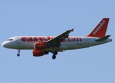 easyJet Airbus A319-111 (G-EZFV) at  Belfast / Aldergrove - International, United Kingdom