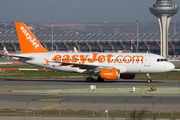 easyJet Airbus A319-111 (G-EZFV) at  Madrid - Barajas, Spain