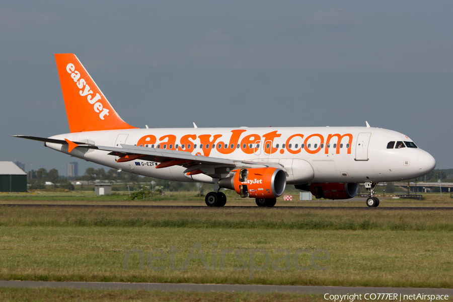 easyJet Airbus A319-111 (G-EZFW) | Photo 57336