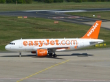 easyJet Airbus A319-111 (G-EZFZ) at  Cologne/Bonn, Germany