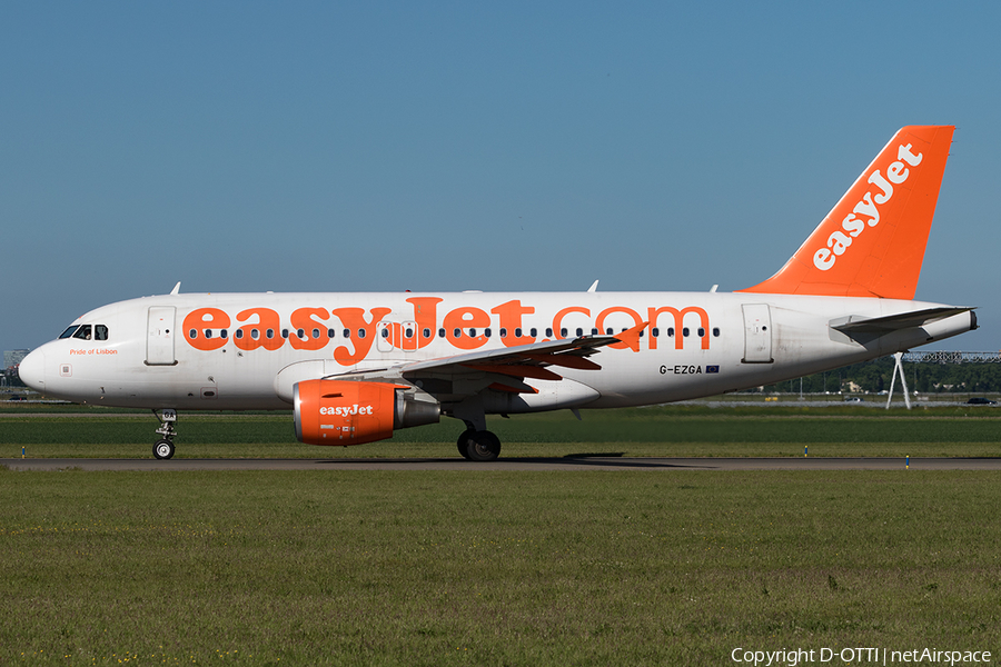 easyJet Airbus A319-111 (G-EZGA) | Photo 165957