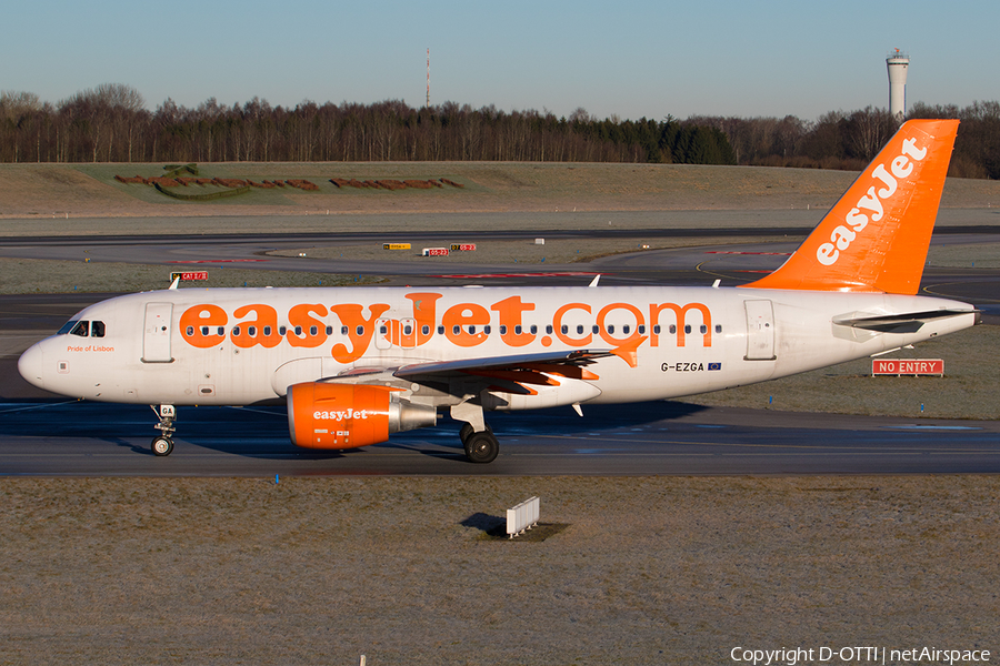 easyJet Airbus A319-111 (G-EZGA) | Photo 209406