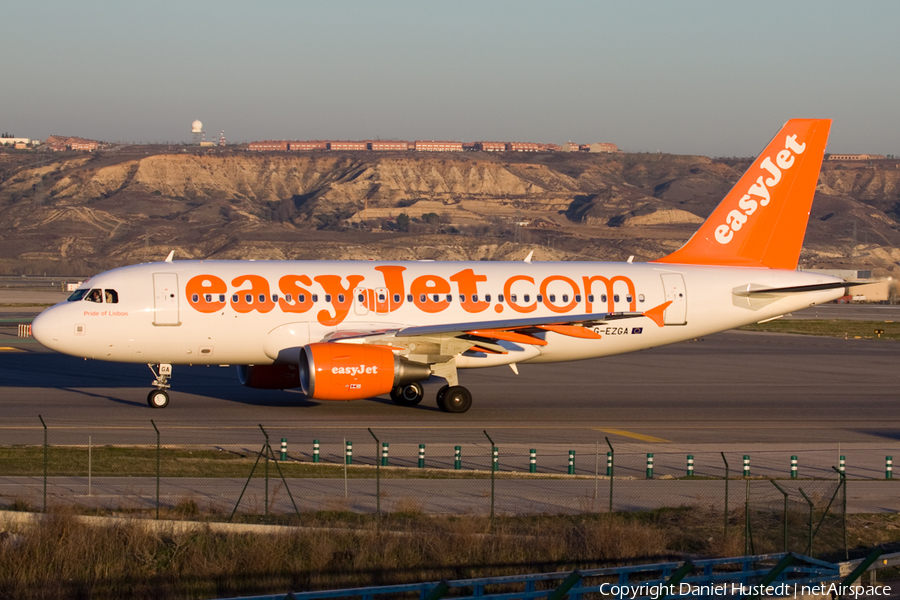 easyJet Airbus A319-111 (G-EZGA) | Photo 542250
