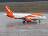 easyJet Airbus A319-111 (G-EZGB) at  Cologne/Bonn, Germany