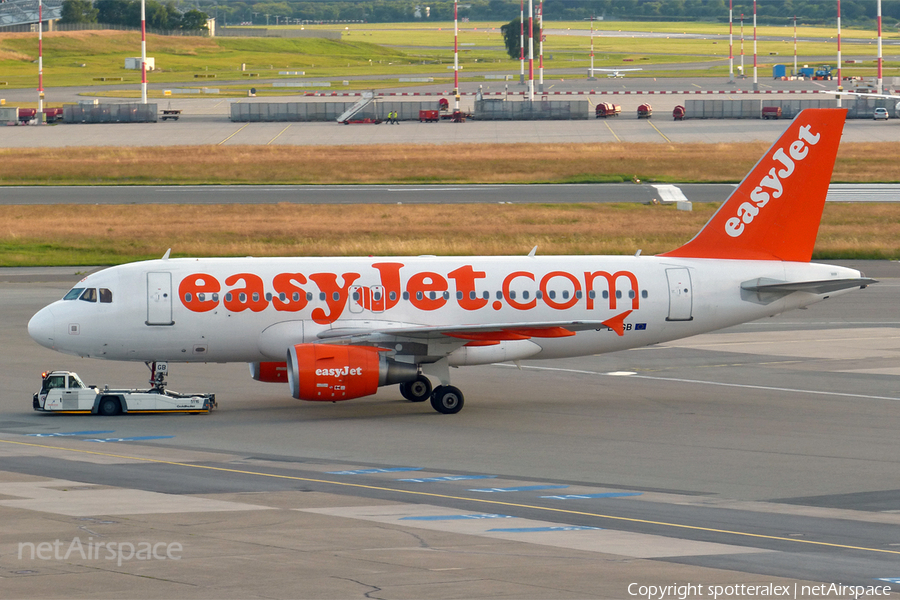 easyJet Airbus A319-111 (G-EZGB) | Photo 50842