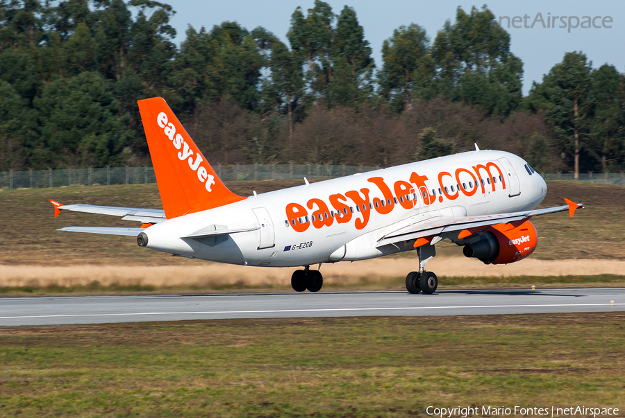 easyJet Airbus A319-111 (G-EZGB) | Photo 300220