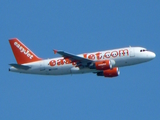 easyJet Airbus A319-111 (G-EZGC) at  Malaga, Spain