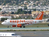 easyJet Airbus A319-111 (G-EZGC) at  Malaga, Spain