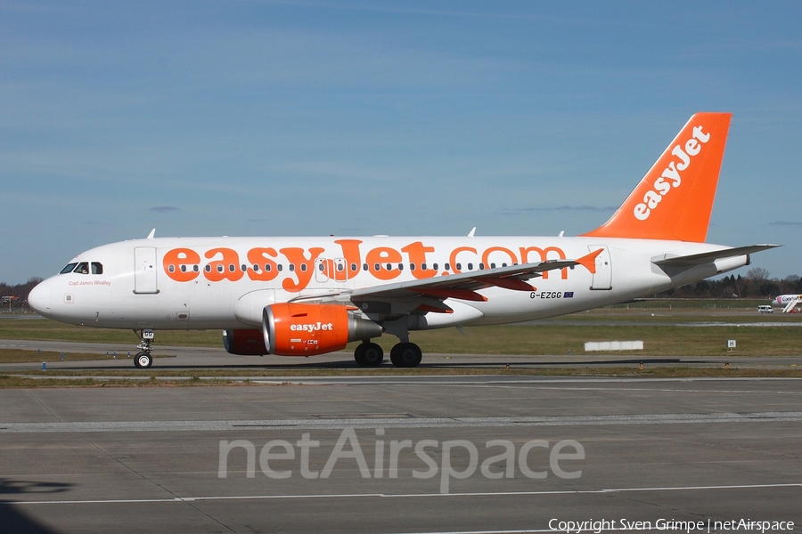 easyJet Airbus A319-111 (G-EZGG) | Photo 71225